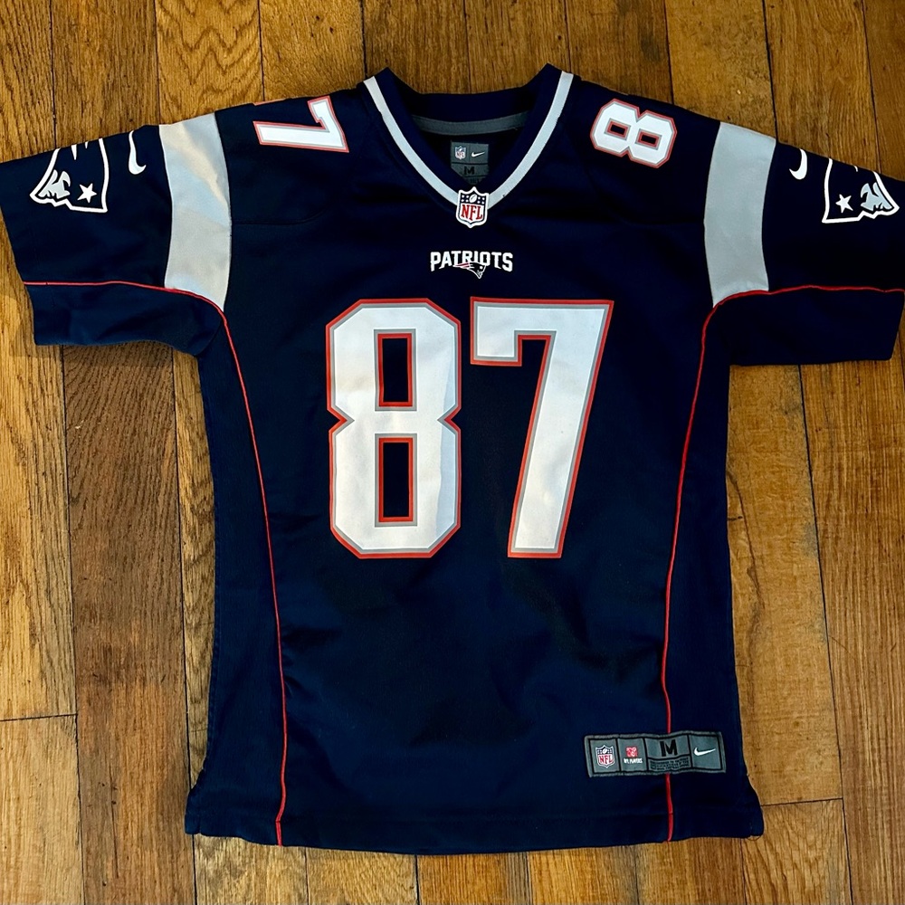 Youth official New England Patriots Gronkowski youth jersey size 10-12